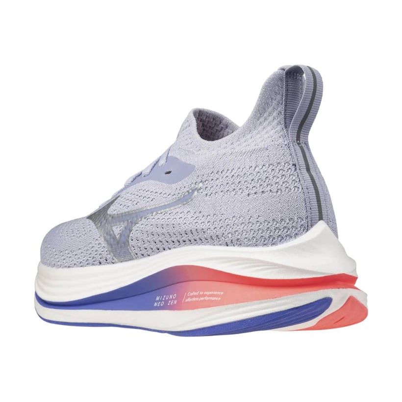 Tênis Mizuno Neo Zen Cinza Vermelho AW25 Mulher