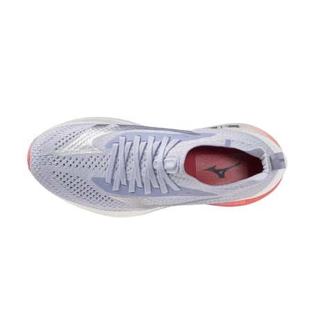 Buty Mizuno Neo Zen Szare Czerwone AW25 Damskie