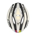 MET Trenta 3K Carbon MIPS Helm Rainbow Edition Wereldkampioen Wit