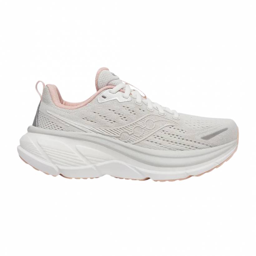 Saucony Hurricane 25 Beige Wit AW25 Dames Sneakers