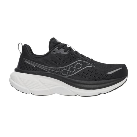 Saucony Hurricane 25 Wide Black White AW25 Shoes