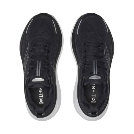 Zapatillas Saucony Hurricane 25 Wide Negro Blanco AW25