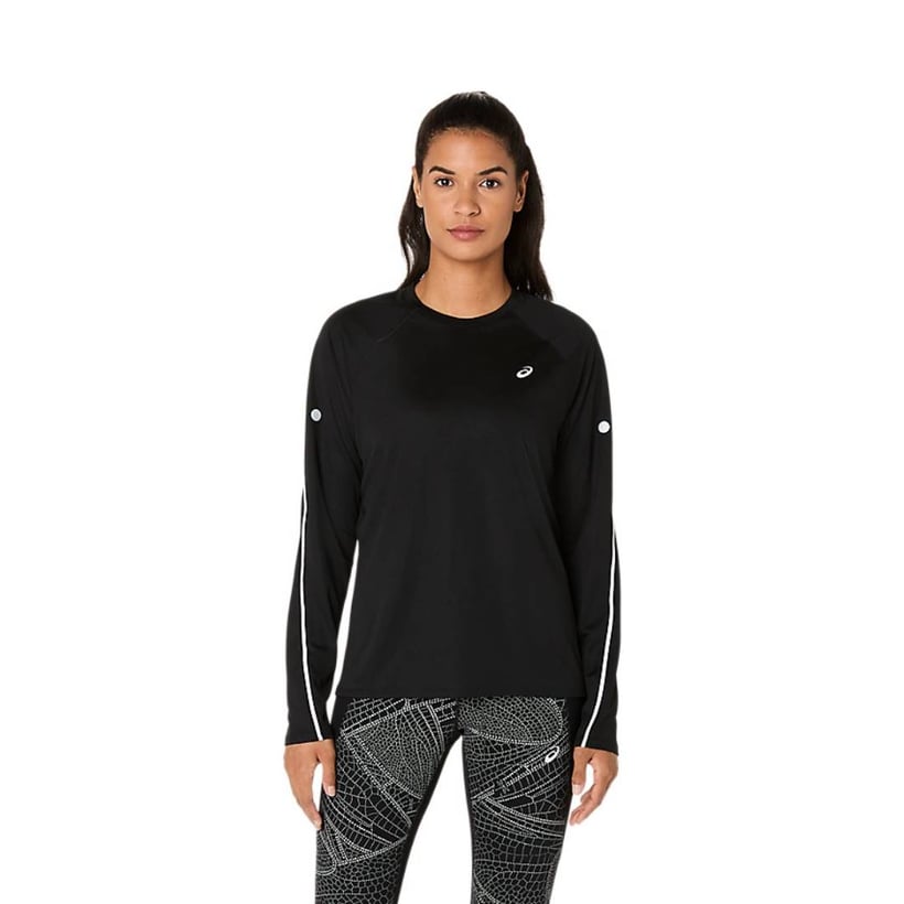 Koszulka Asics Road Lite Show LS Czarna Damska