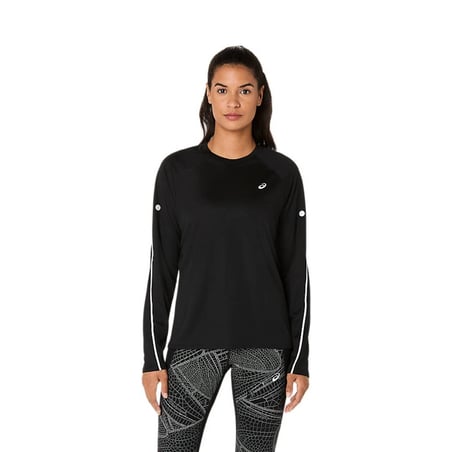 Koszulka Asics Road Lite Show LS Czarna Damska