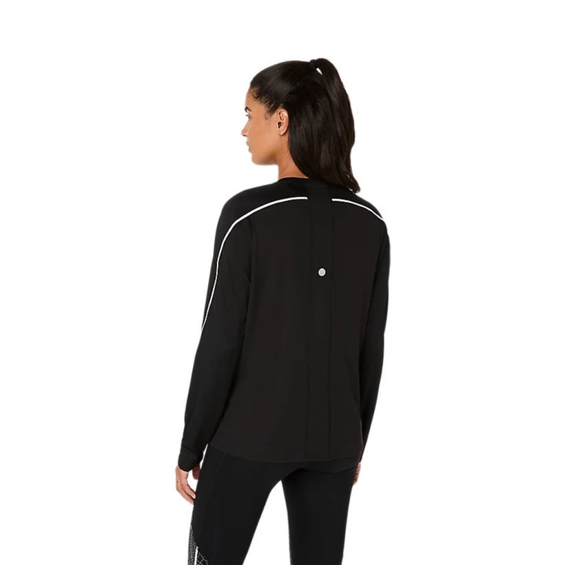 Haut Asics Road Lite Show LS Noir Femme