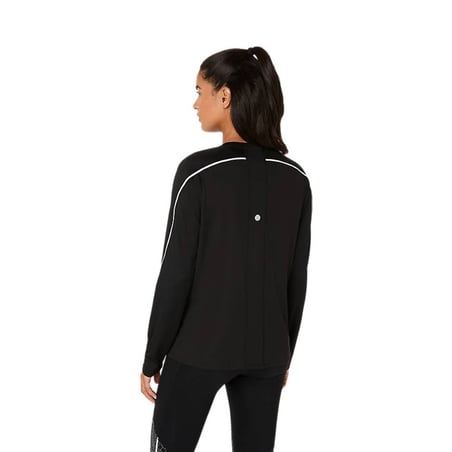 Camiseta Asics Road Lite Show LS Negro  Mujer