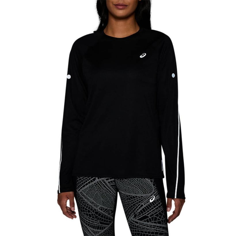 Koszulka Asics Road Lite Show LS Czarna Damska