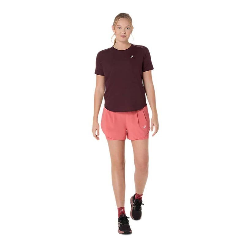 Asics Road 2-N-1 3.5IN Short Pink Women