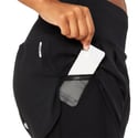 Short Asics Road 2-N-1 3,5IN Noir Femme
