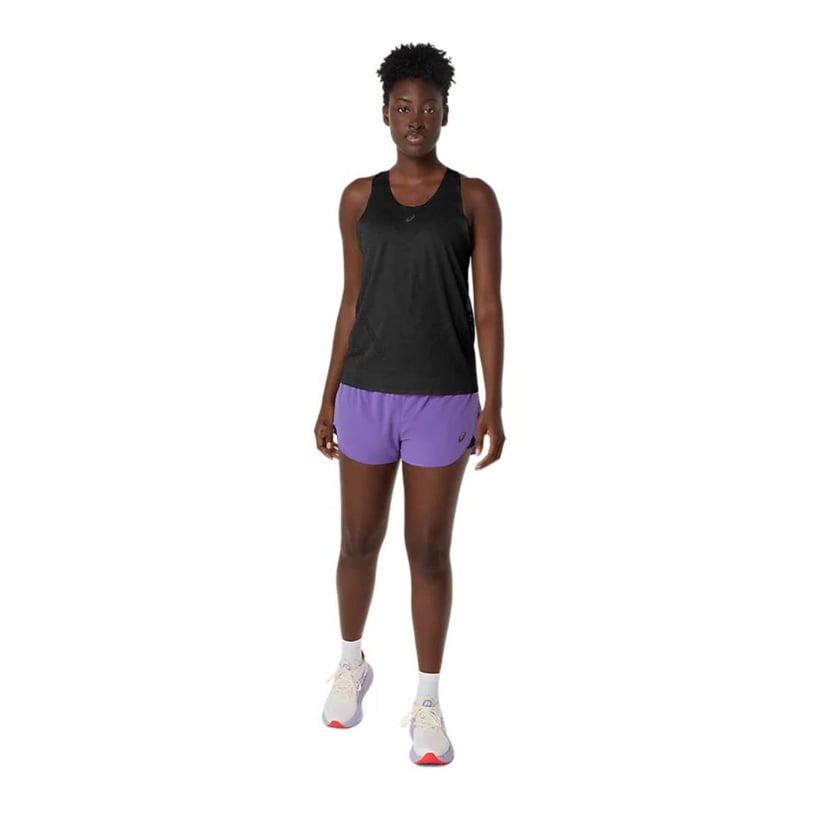 Pantalón corto Asics Metarun Split Morado Mujer