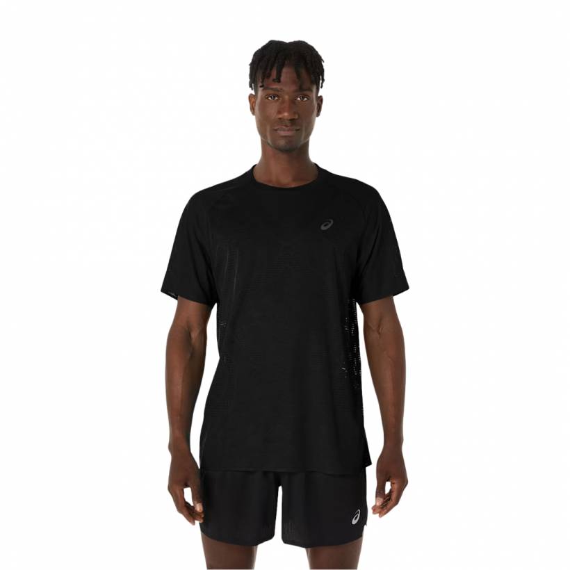 Asics Metarun SS Kurzarmshirt Schwarz