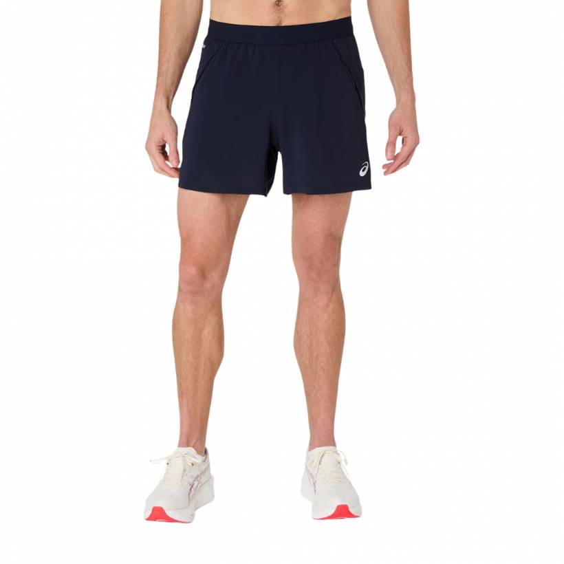 Pantaloncini Asics Road 5IN Blu
