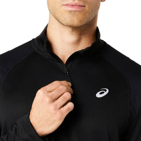 Camiseta Asics Road Lite-Show 1/2 Zip Negro