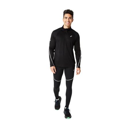 Camiseta Asics Road Lite-Show 1/2 Zip Negro