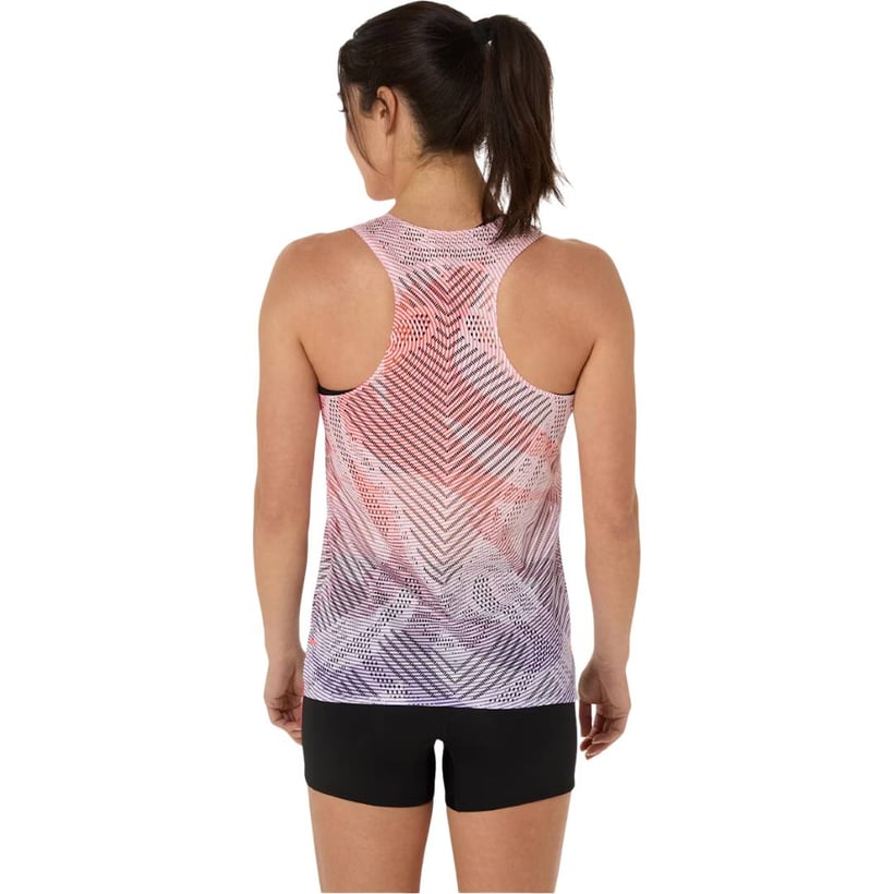 Camiseta Asics Metaspeed Sem Mangas Branco...