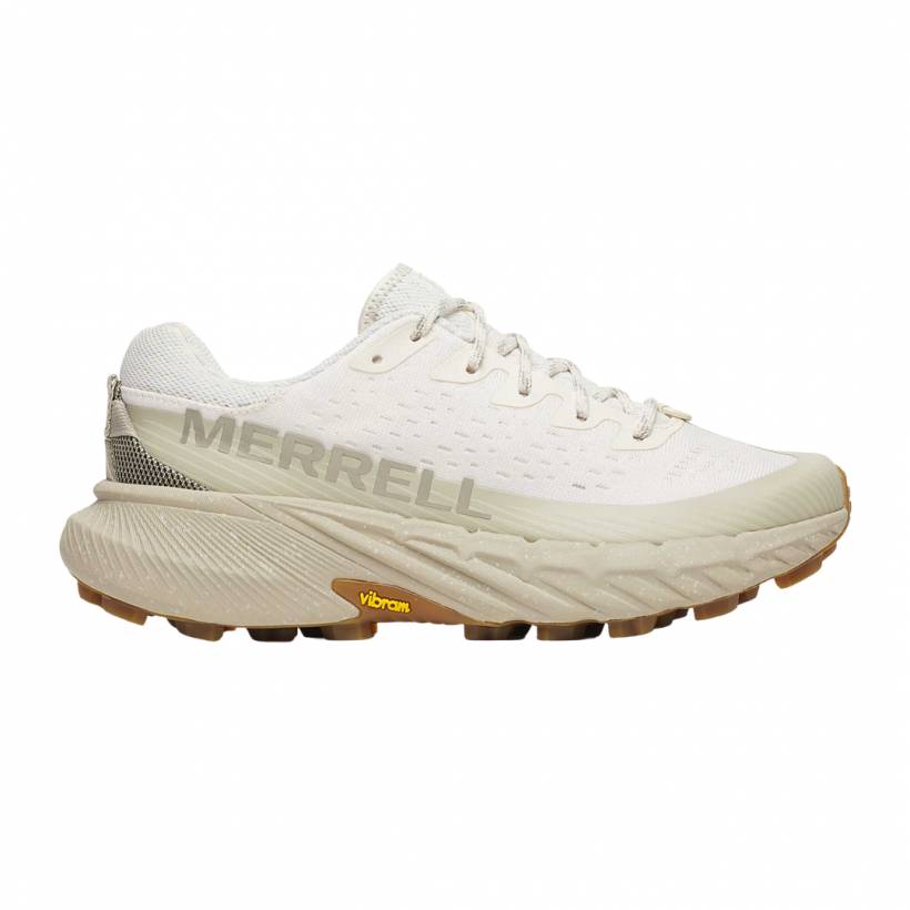 Merrell Agility Peak 5 Wit Beige AW25 Dames Sneakers