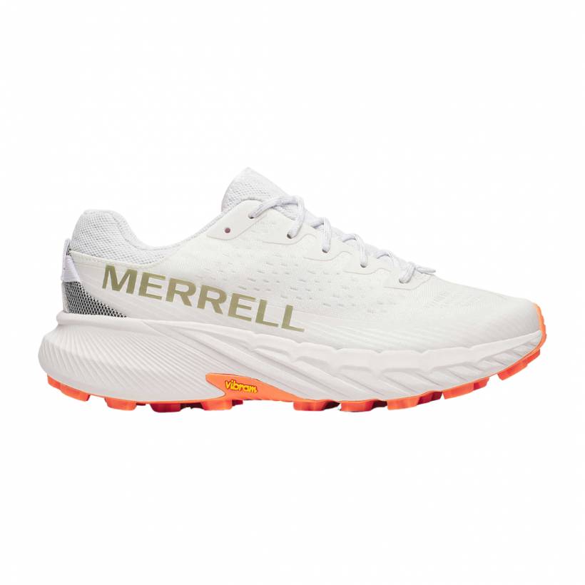 Buty Merrell Agility Peak 5 Biało-Pomarańczowe AW25