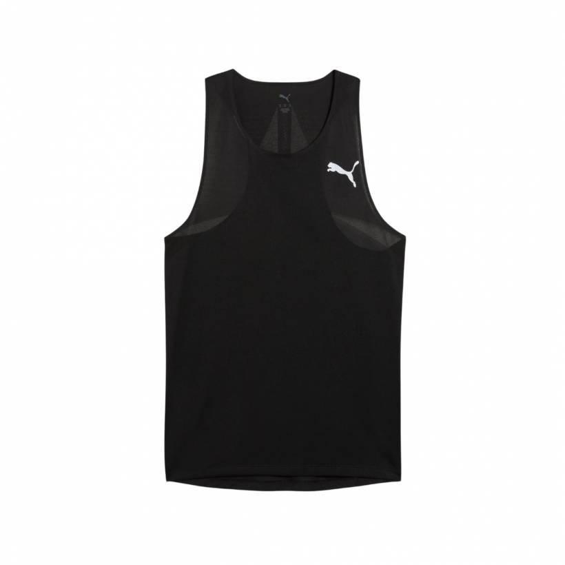 Camiseta Puma Raceday Ultraspun Sem Mangas Preta