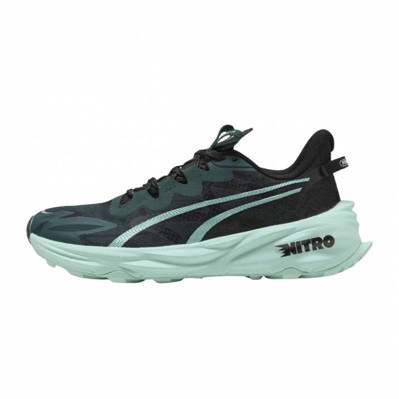 Chaussures Puma Fast-Trac NITRO 3 Bleu Vert AW25