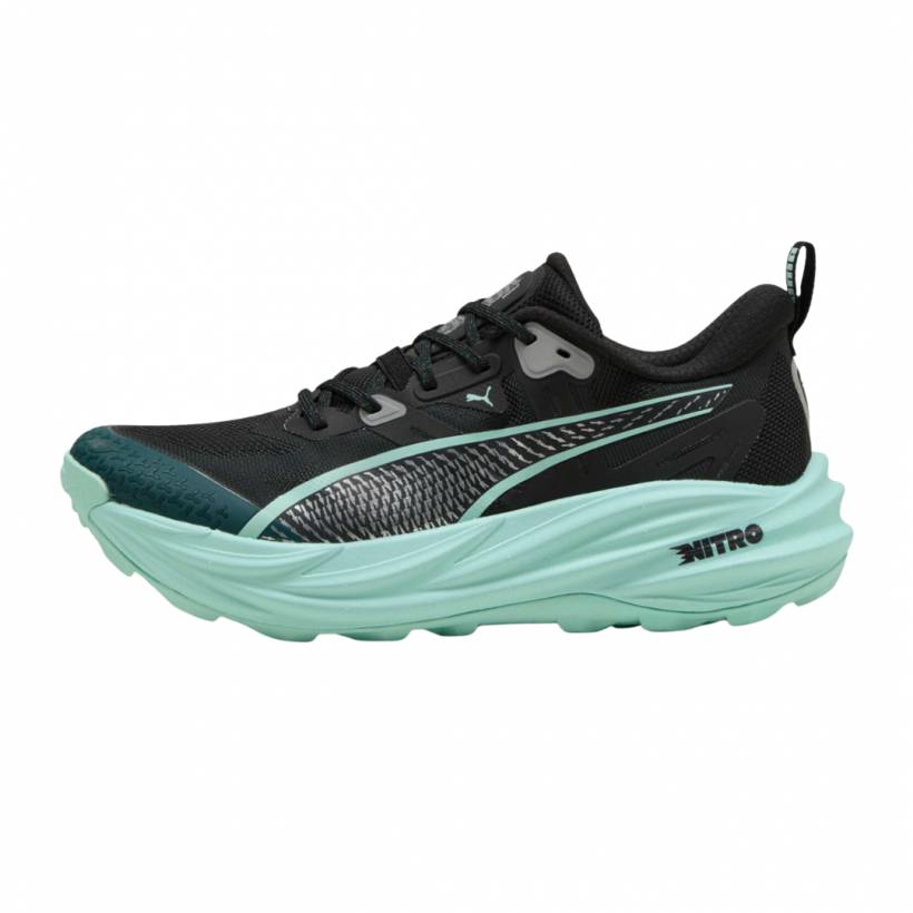Scarpe Puma Voyage NITRO 4 Nero Verde AW25