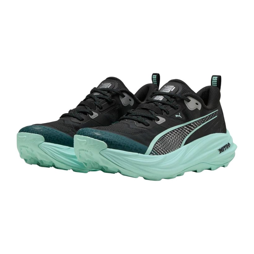Scarpe Puma Voyage NITRO 4 Nero Verde AW25