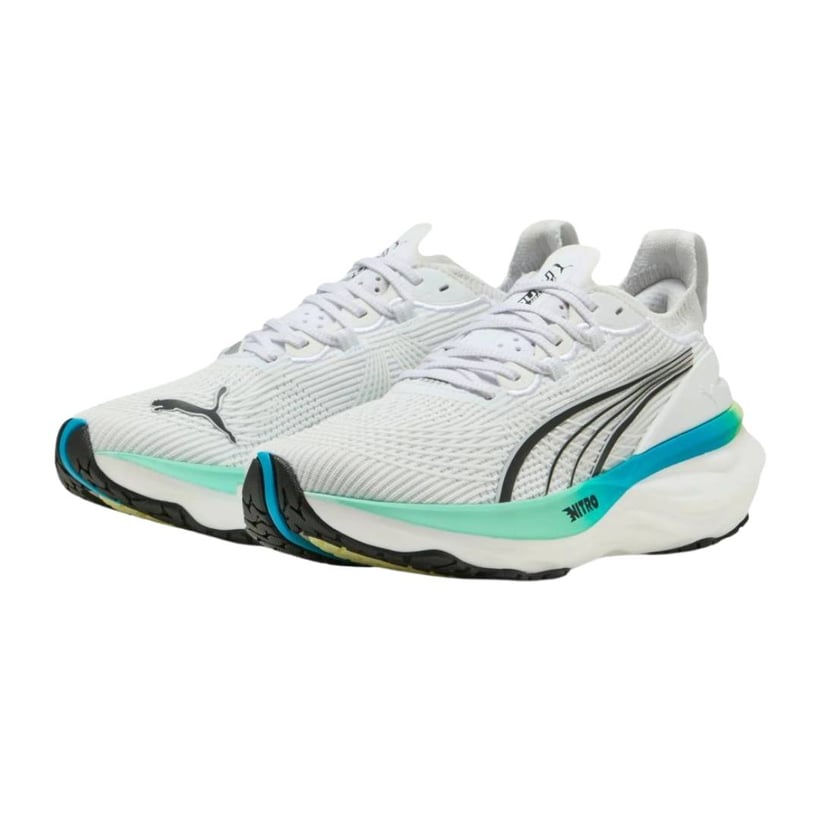 Puma ForeverRun NITRO 2 Schuhe Weiß Blau AW25...