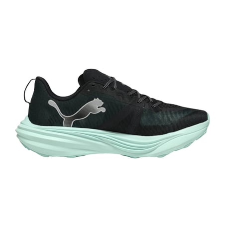 Zapatillas Puma Deviate Nitro Elite Trail Negro Azul AW25