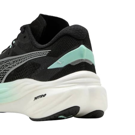Zapatillas Puma Deviate Nitro 3 Negro Azul AW25 Mujer