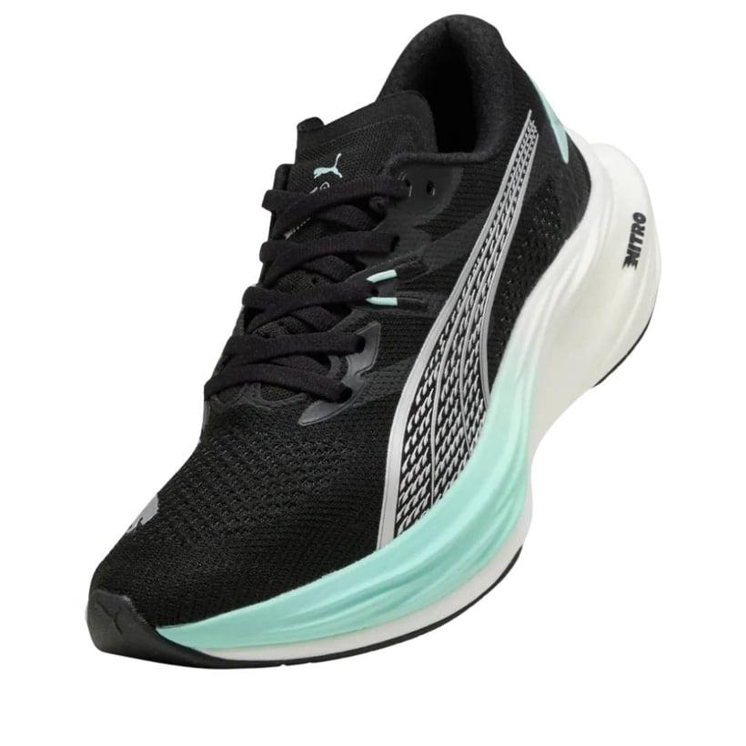 Scarpe Puma Deviate Nitro 3 Nero Blu AW25 Donna