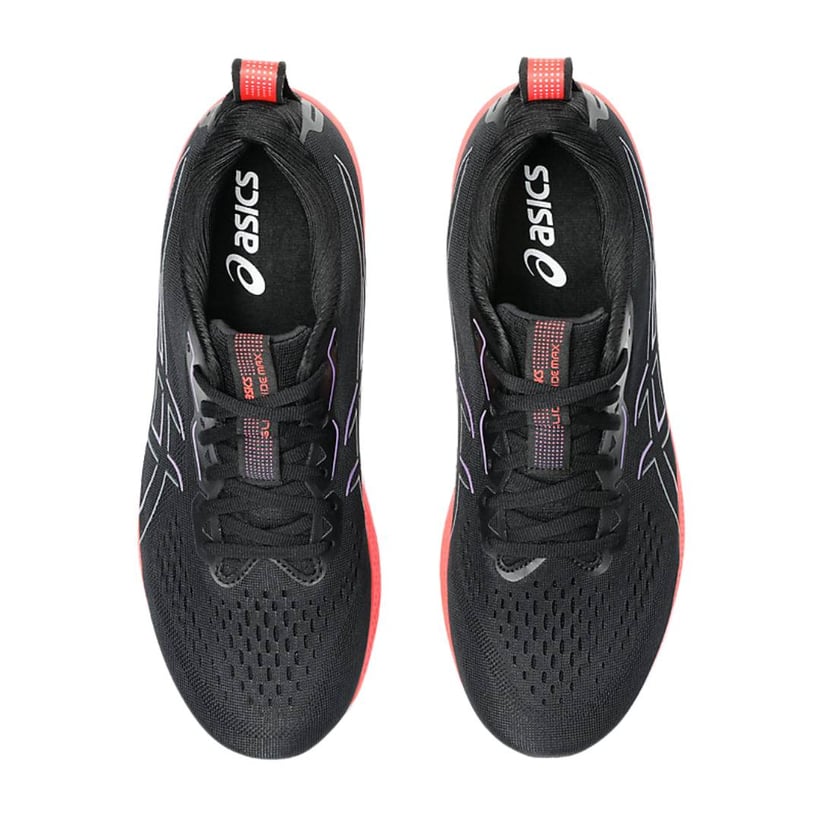 Chaussures Asics Glideride Max Noir Rouge AW25