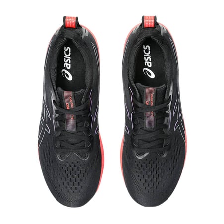 Zapatillas Asics Glideride Max Negro Rojo AW25