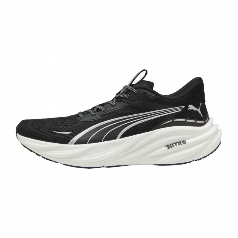 Puma Magnify NITRO 3 Shoes Black White AW25
