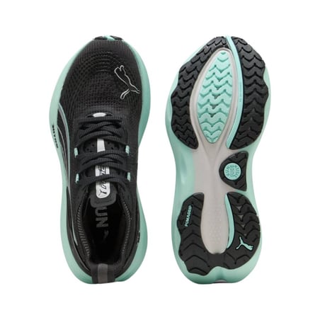 Scarpe Puma ForeverRun NITRO 2 Nero Verde AW25 Donna