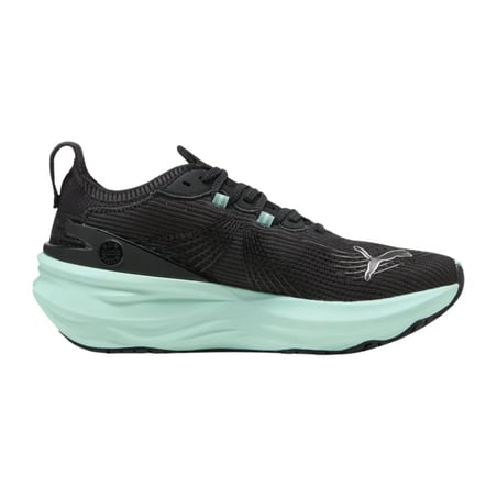 Puma ForeverRun NITRO 2 Zwart Groen AW25 Dames Sneakers