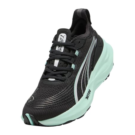 Puma ForeverRun NITRO 2 Black Green AW25 Women Shoes