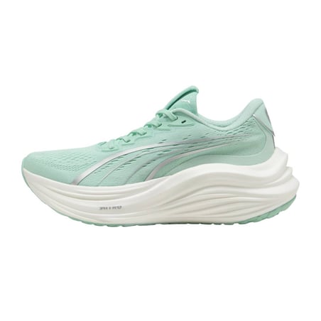 Puma MagMax NITRO Grün Blau AW25 Damen Schuhe