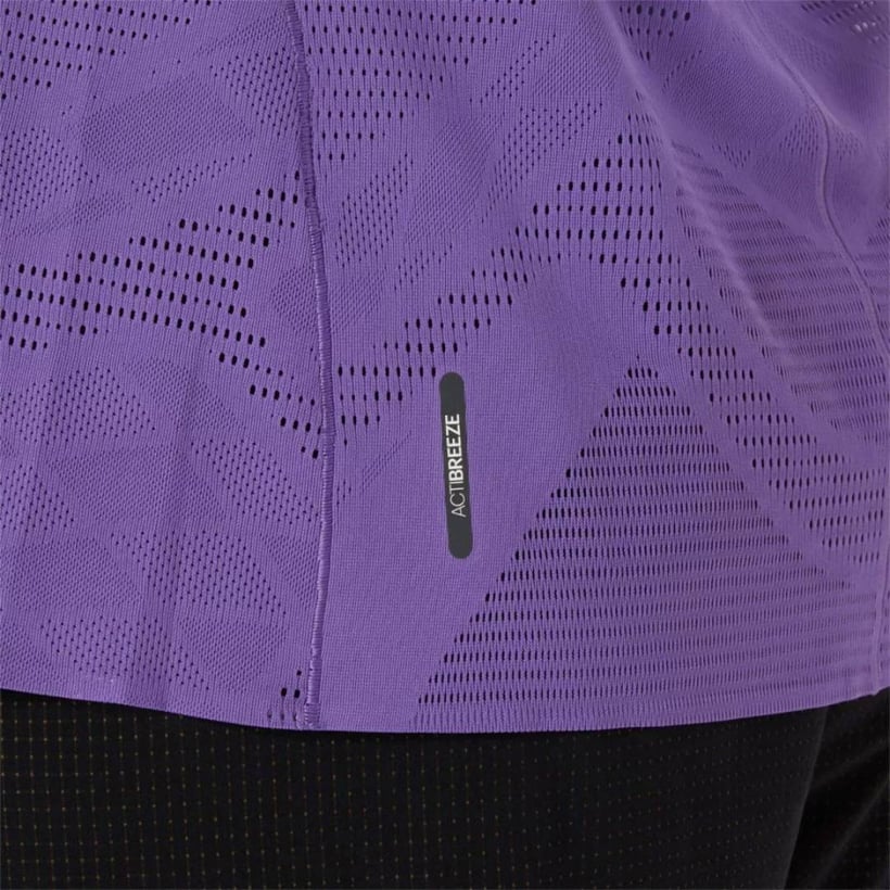 Asics Metarun SS Kurzarmshirt Lila Damen