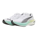 Puma Deviate Nitro 3 Wit Groen AW25 Dames Sneakers