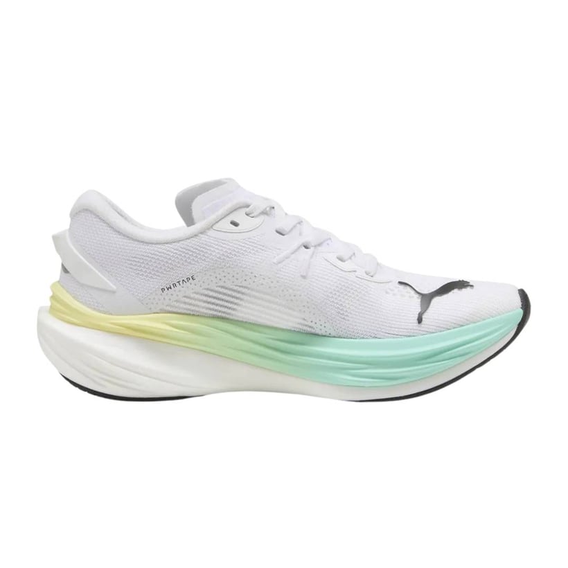 Zapatillas Puma Deviate Nitro 3 Blanco Verde...