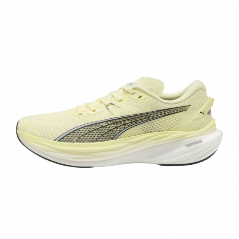 Tênis Puma Deviate Nitro 3 Amarelo Preto AW25