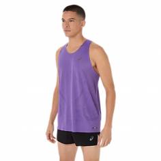 Camiseta Asics Metarun Sin Mangas Morado 2