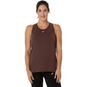 Canotta senza maniche Asics Nagino Run Adjustable Tank Marrone Donna
