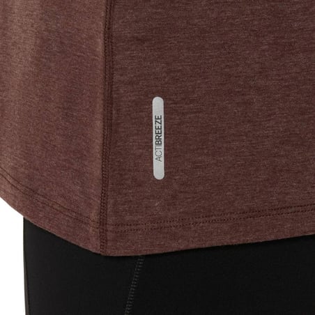 Asics Nagino Run Adjustable Tank mouwloze top bruin dames