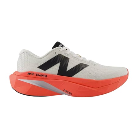 New Balance FuelCell SuperComp Trainer v3 Shoes White Orange AW25