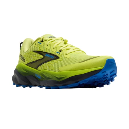 Zapatillas Brooks Cascadia 19 Amarillo Azul AW25