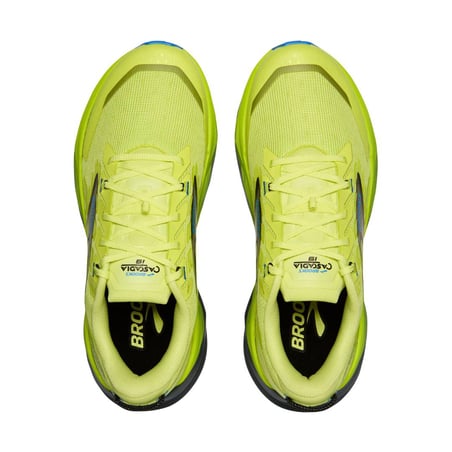 Scarpe Brooks Cascadia 19 Giallo Blu AW25