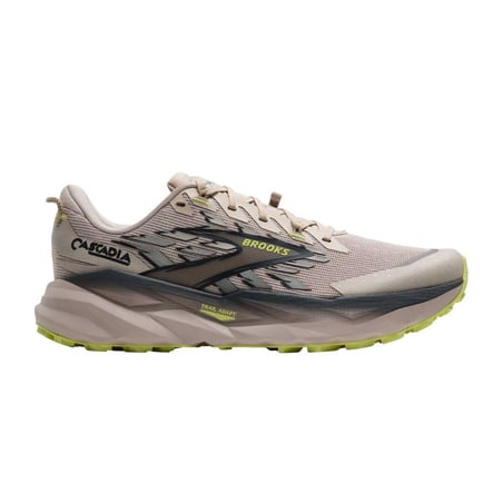 Brooks Cascadia 19 Shoes Beige Black AW25