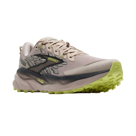 Brooks Cascadia 19 Shoes Beige Black AW25