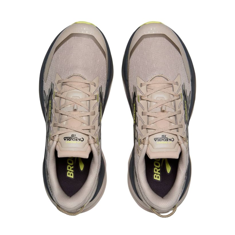Brooks Cascadia 19 Shoes Beige Black AW25
