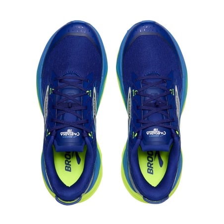 Buty Brooks Cascadia 19 Niebiesko-Żółte AW25